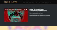 Desktop Screenshot of misslava.com